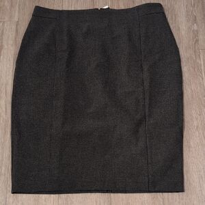 Ann Taylor Charcoal Pencil Skirt